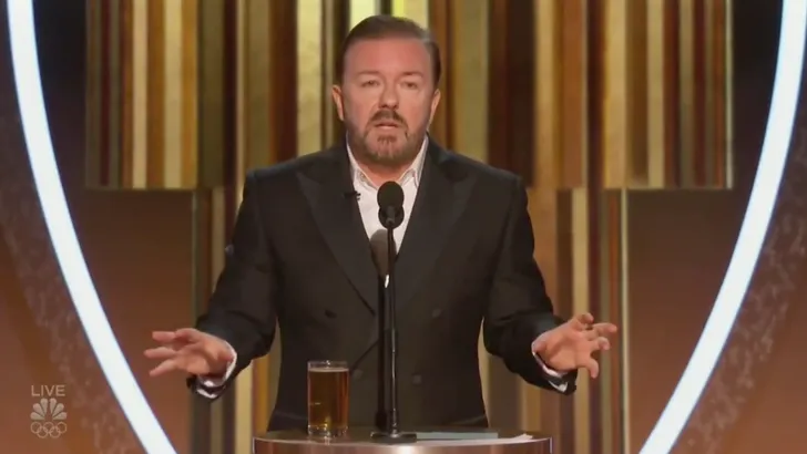 ricky gervais golden globes