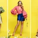 Throwback: rokjesdag met Gaby, Gwen, Barbara, Maria en Vivienne – Drieluik foto's uit 2018 met links Vivienne van den Assem, midden Gaby Blaaser en rechts Maria Tailor in rokjes.