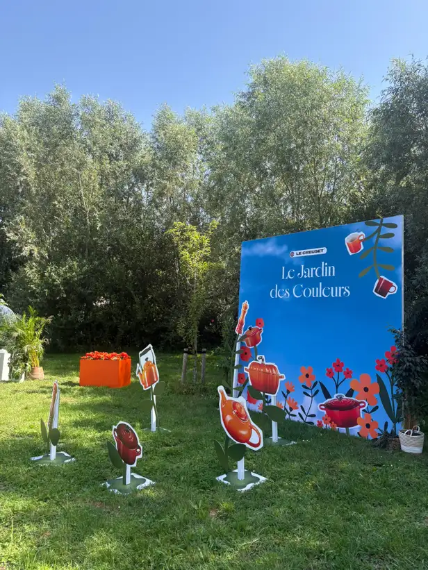 Bij het event van Le Creuset 