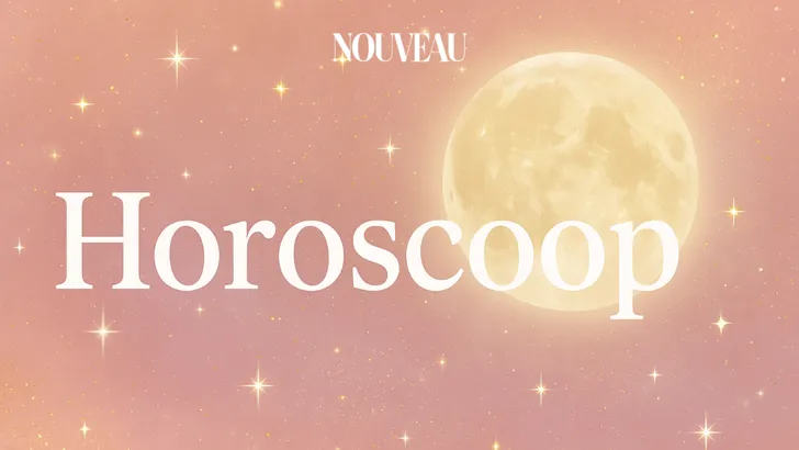 Horoschoop met natuur, maan en vrouw