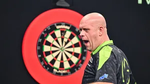 Michael van Gerwen bij Grand Slam Of Darts 2025