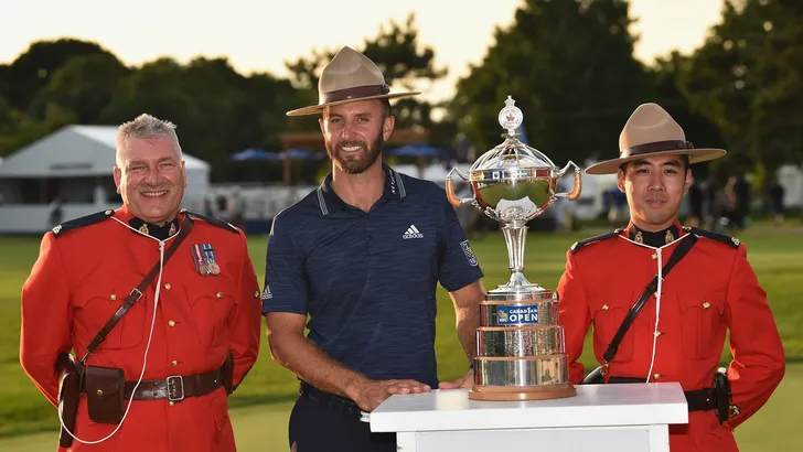 En dat is 19 voor Dustin Johnson