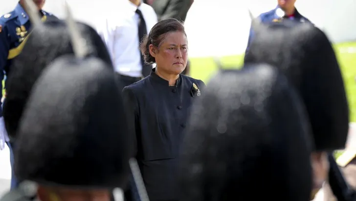 Thaise prinsessen oefenen voor uitvaart Bhumibol