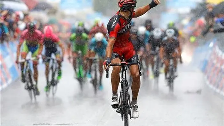 GIRO: Gilbert wint in Vicenza
