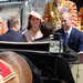 Foto van prinses Kate en prins William bij de ontvangst van president Emmanuel Macron, juli 2025.