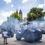 Boze boeren op het Vrijthof