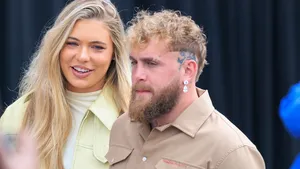 Jutta Leerdam en Jake Paul.