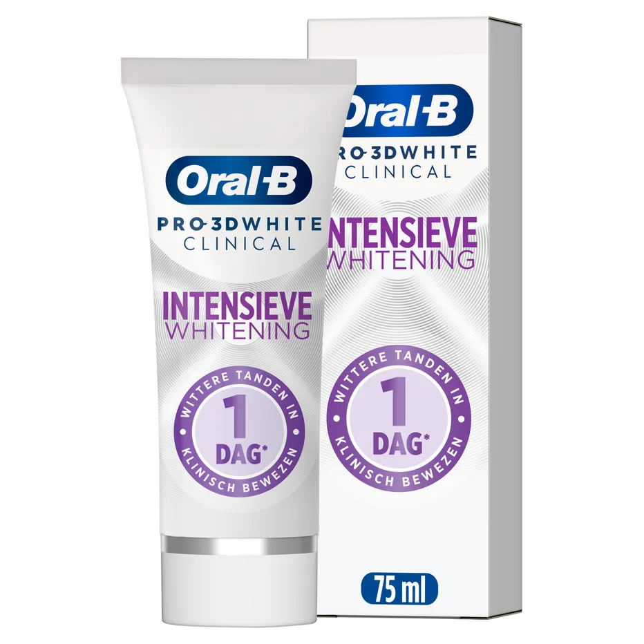 Oral-B Pro-3D White Clinical Intensieve Whitening tandpasta
