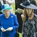 Queen Elizabeth en prinses Beatrice