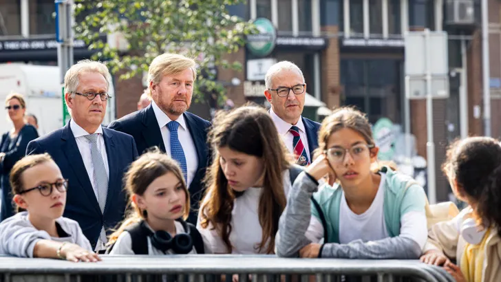 Willem-Alexander bezoek Rotterdam schietpartij 2023