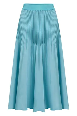Karl Lagerfeld commercial pleated skirt still water