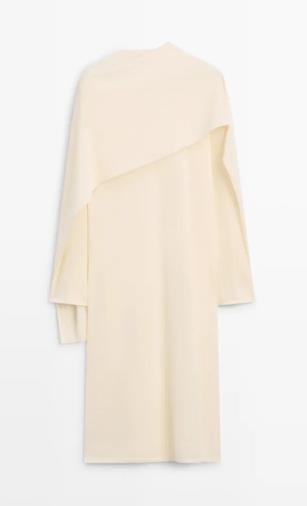 Soepelvallende tuniekjurk van Massimo Dutti - €60 