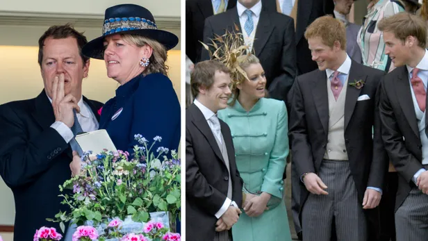 Royal stiefkinderen: Tom en Laura Parker Bowles, de kinderen van koningin Camilla.