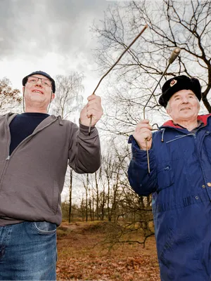 Lammert en Hendrik Hingstman zijn de Hunebed Hunters