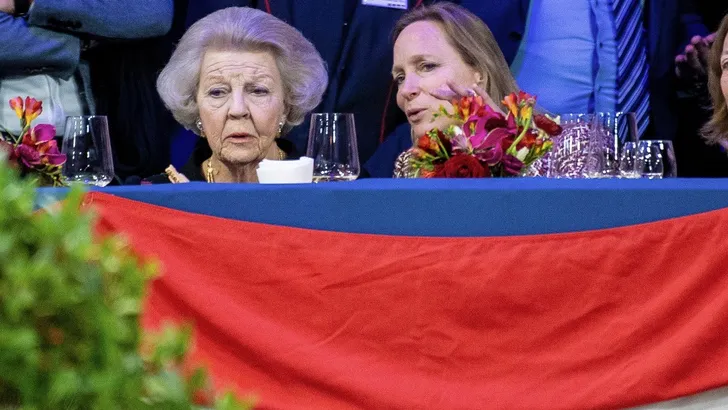 Beatrix en Margarita: lol in de loge