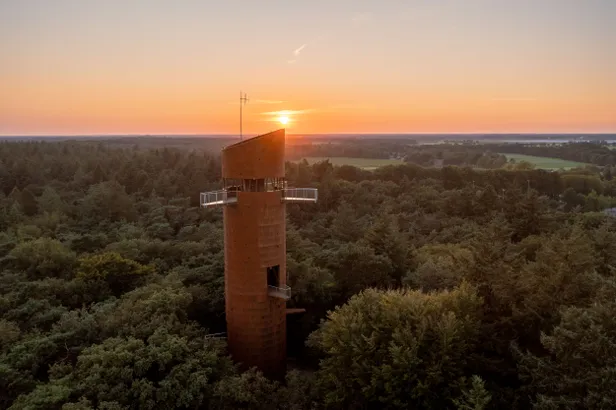 De bosbergtoren in Appelscha