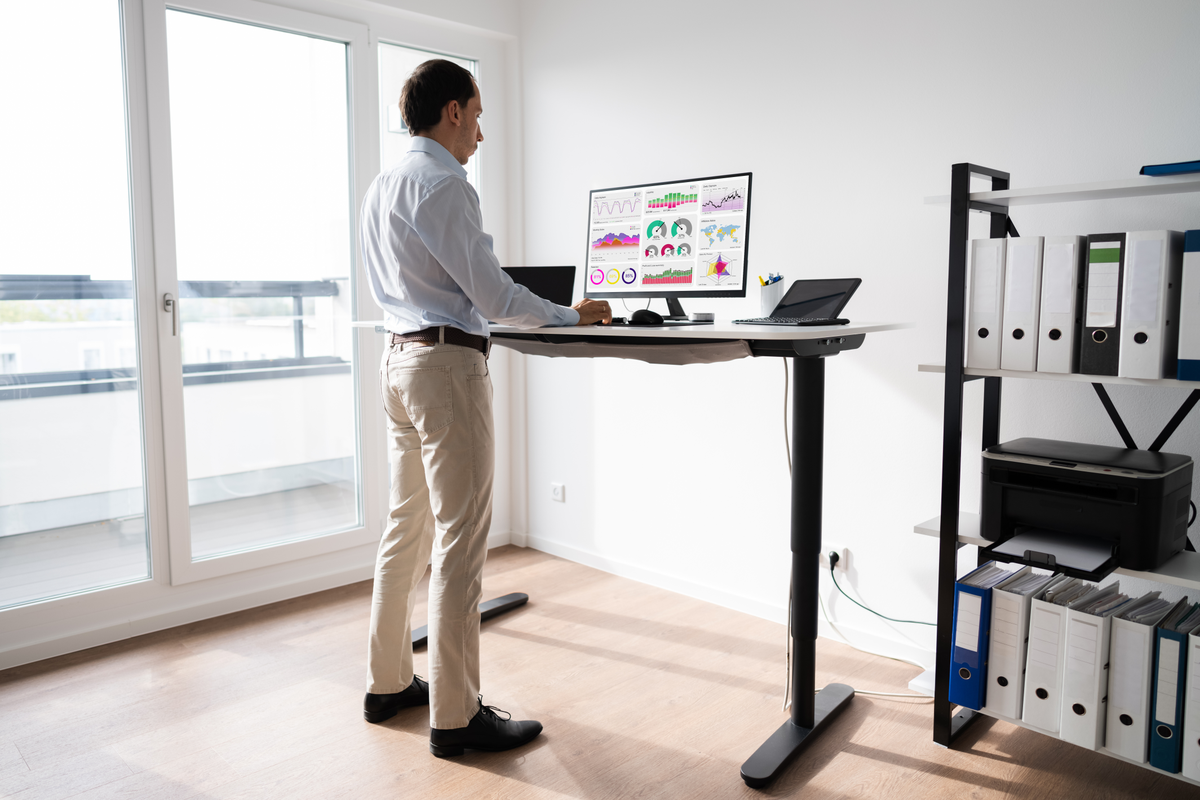 Why standing regularly is essential for your golf swing