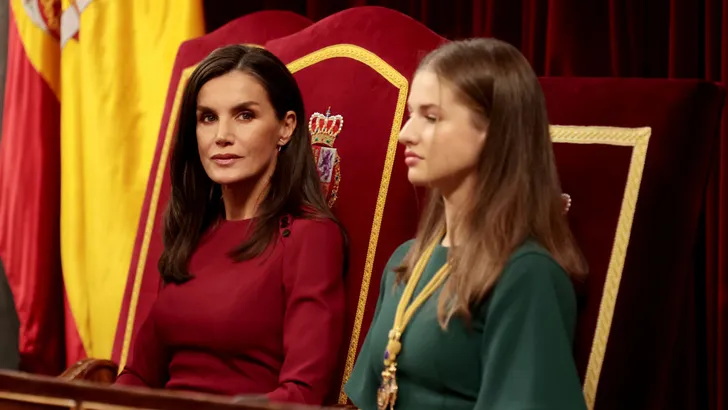 Letizia and the Princess of Asturias, 