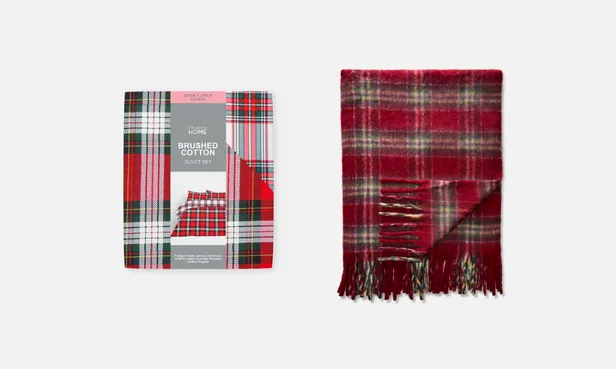 Beddengoed van Primark met tijdloze ruiten prints.