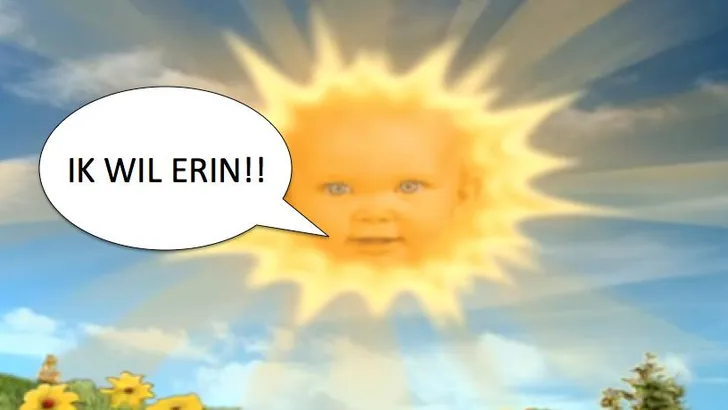 laat de zon in je hart