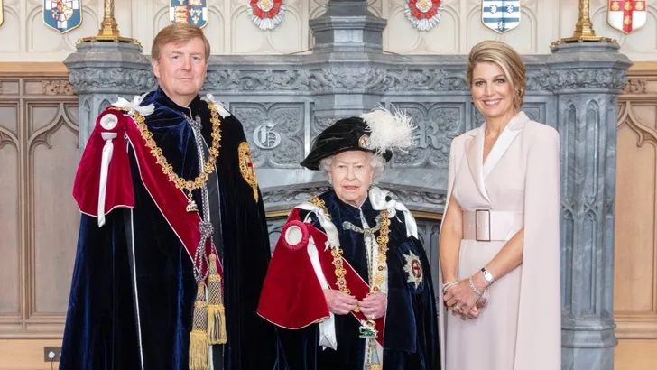 Koning Willem-Alexander: Ridder in de Orde van de Kousenband