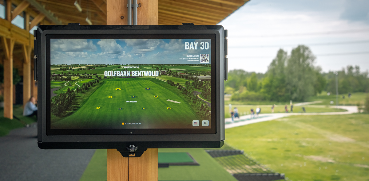 Golfbaan Bentwoud opens ultramodern Trackman driving range