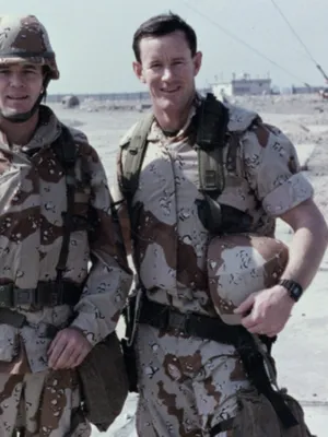 Admiraal William H. McRaven en kapitein