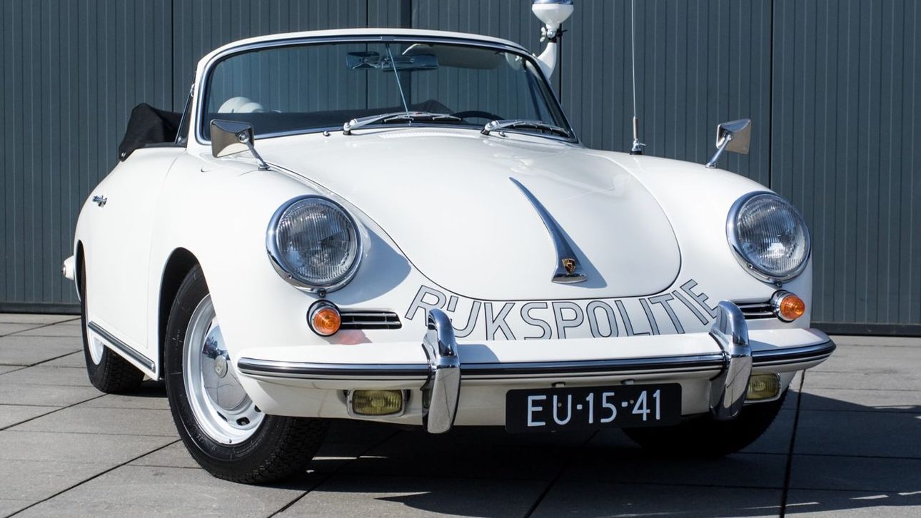 Te koop: Nederlandse politie-Porsche 356 C | Autobahn