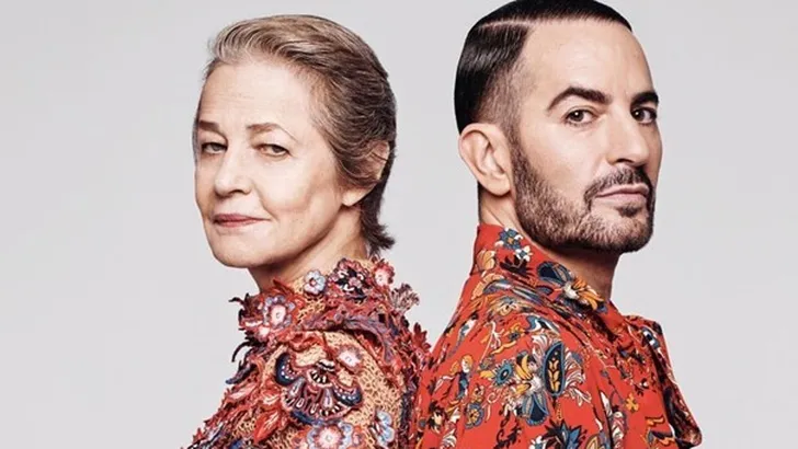 Charlotte Rampling leert Marc Jacobs een lesje
