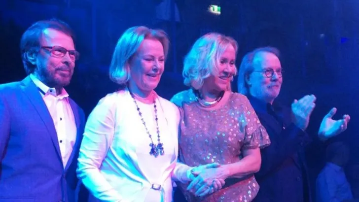 ABBA weer even bij elkaar