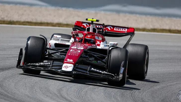 Robert Kubica ook in actie tijdens FP1 Frankrijk