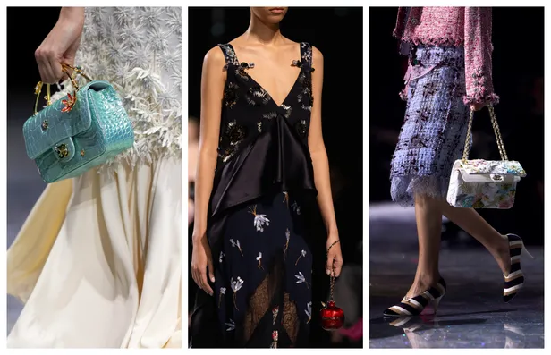 Detailfoto's van tassen bij Chanel Fall/Winter 2026.