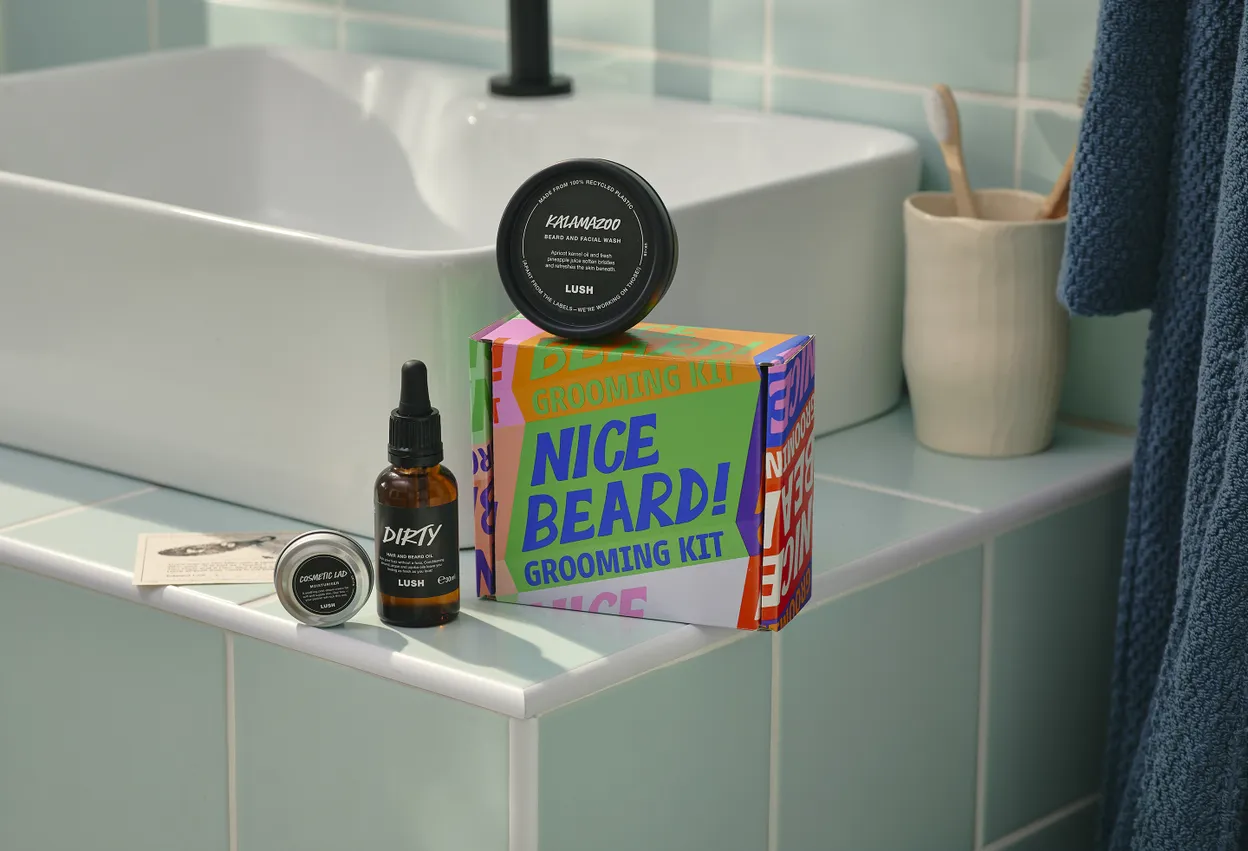 Nice Beard! Grooming Kit van Lush | €40