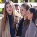 Prinses Sofía, prinses Leonor en koningin Letizia