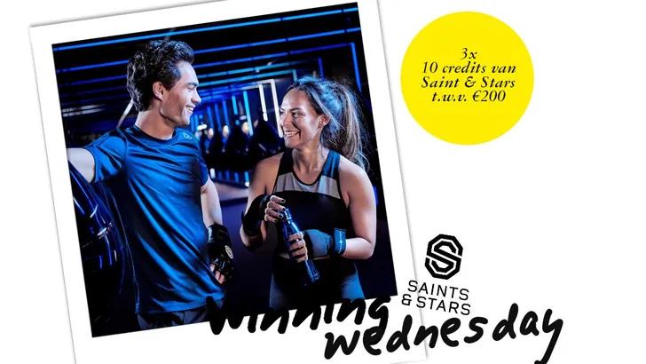 Winning Wednesday: 3x 10 credits van Saints & Stars t.w.v. €200