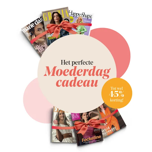 Moederdagactie: 3 glossy's voor maar €15!