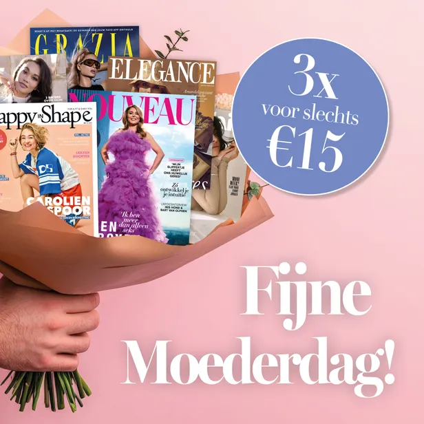 Collagebeeld met verschillende bladen in boeket bloemen.
