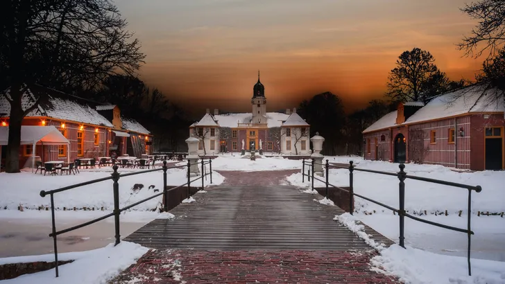 Sneeuwfoto's Noord-Nederland