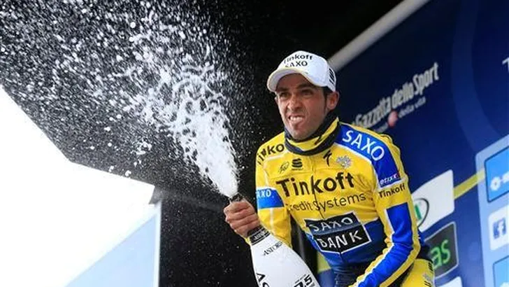 Eindwinst Contador in Baskenland