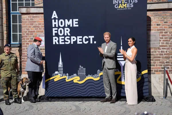 Prins Harry en Meghan Invictus Games