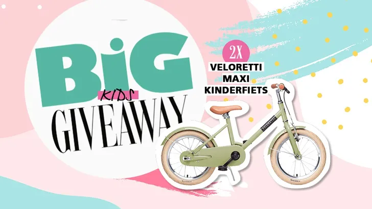 Big Kids Giveaway: 2x een Veloretti Maxi fiets