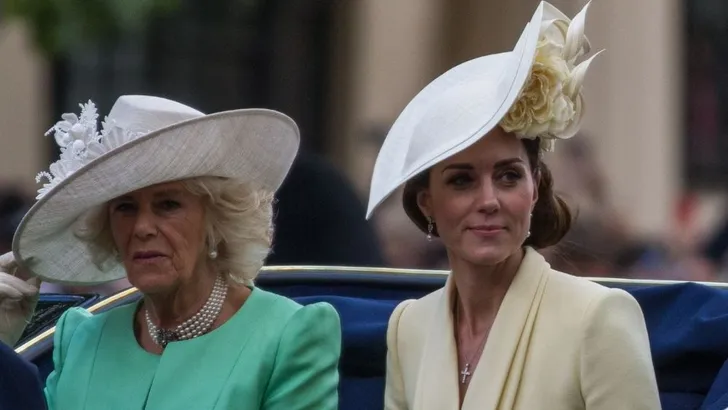 Hertogin Camilla en hertogin Kate, 2019