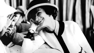fashion designer Coco Chanel (1883-1971) , c. early 50's 
