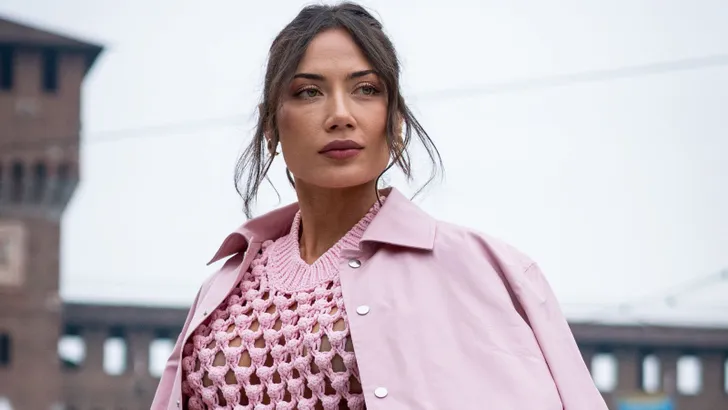 Vrouw met make-up look