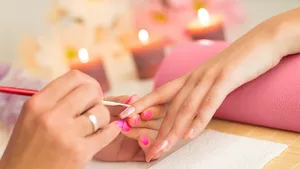 beach towel nails