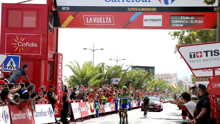 Vuelta Gemist: Trentin klopt Rojas in eigen streek