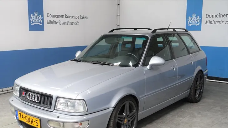 Audi RS2 van frauderende biodieselboer duikt op bij Domeinen