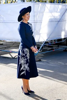 Máxima in Oscar de la Renta