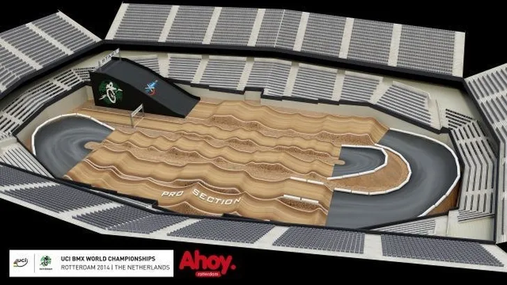 Parkoers WK BMX Rotterdam gepresenteerd