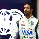 Daniel Ricciardo na de Grand Prix van Singapore